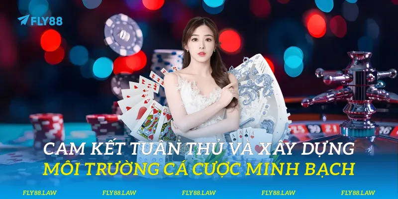 Cam kết tuân thủ và xây dựng môi trường cá cược minh bạch