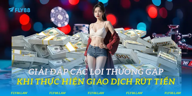 Giải đáp các lỗi thường gặp khi thực hiện giao dịch rút tiền