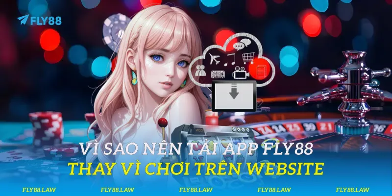 Vì sao nên tải app Fly88 thay vì chơi trên website?